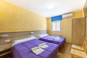 3 habitaciones, wifi gratis y ropa de cama 