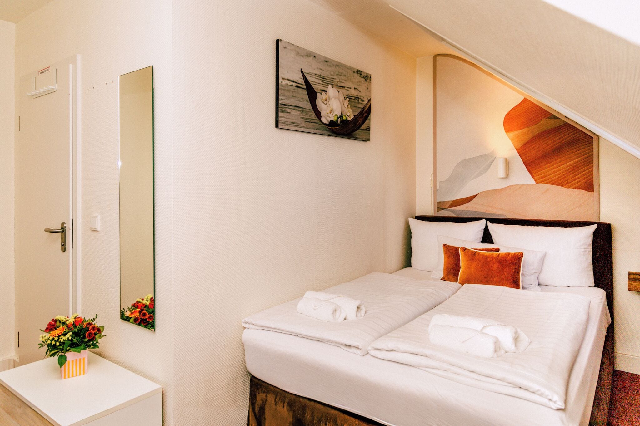 Economy Double Room, City View | Desk, free WiFi, bed sheets