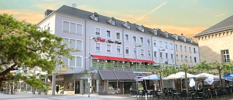 Façade de l’hébergement