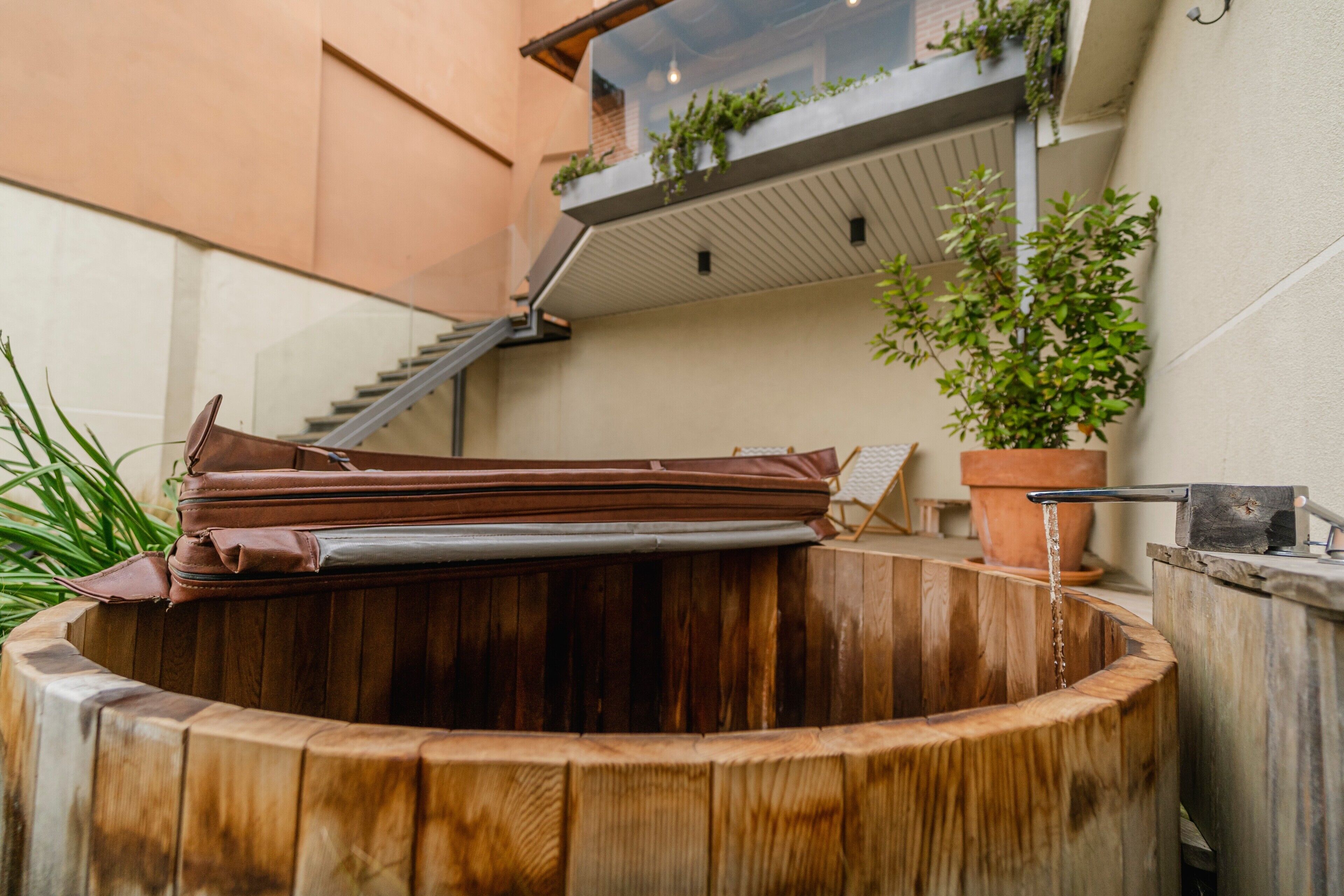 Àrea exterior de l'allotjament