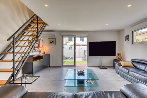 Villa für 6 Personen mit privatem Pool, WLAN und Klimaanlage