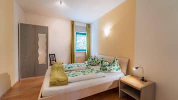 2 habitaciones, wifi gratis y ropa de cama