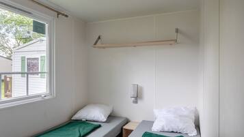 3 dormitorios y ropa de cama