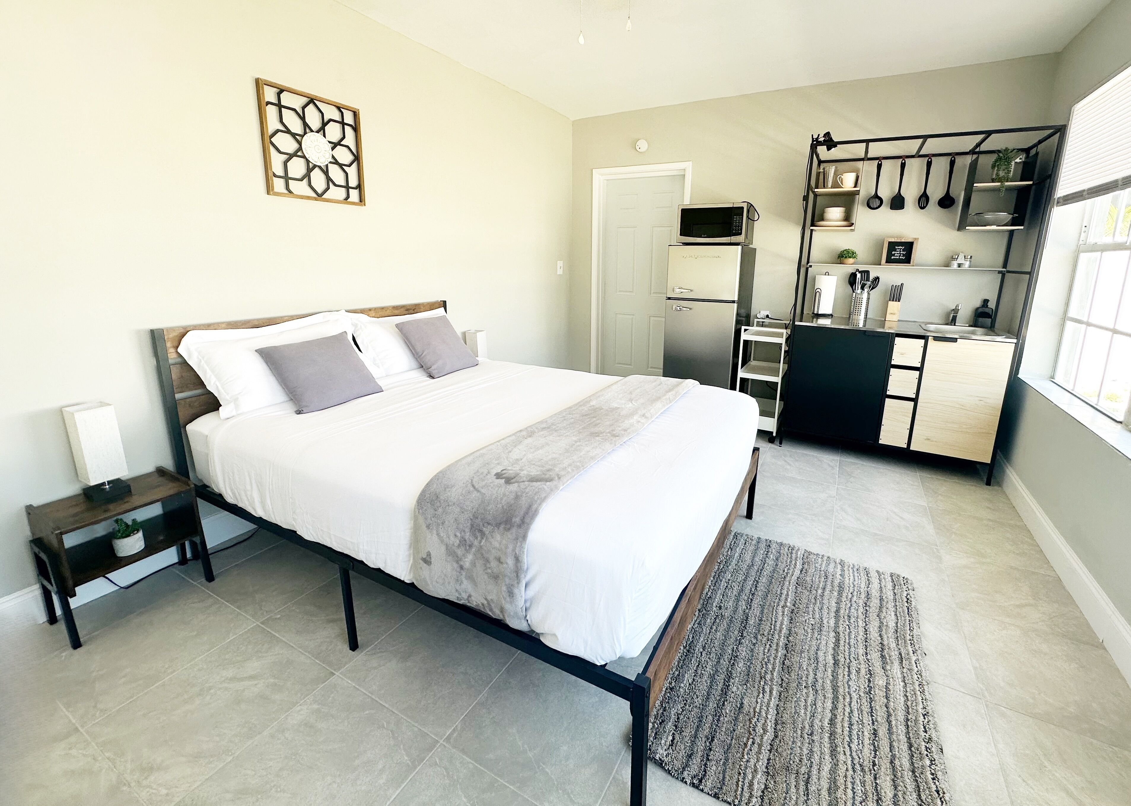 1 bedroom, iron/ironing board, WiFi, bed sheets