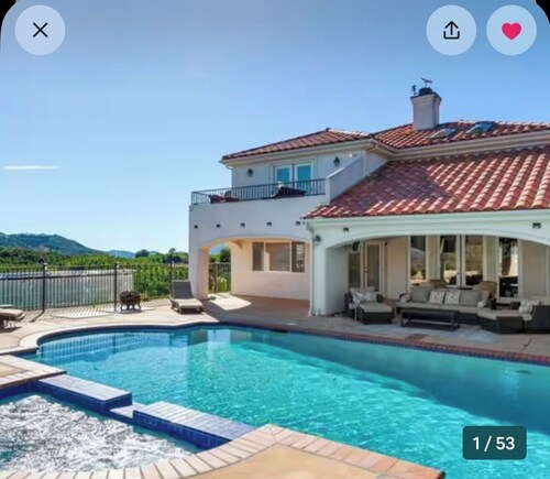 Mediterranean House in De Luz