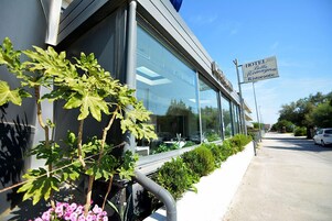 Facciata della struttura