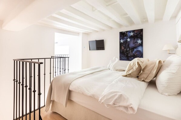 1 室のベッドルーム、アイロン / アイロン台、WiFi、ベッドシーツ