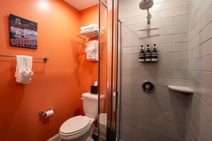 Een douche, een haardroger