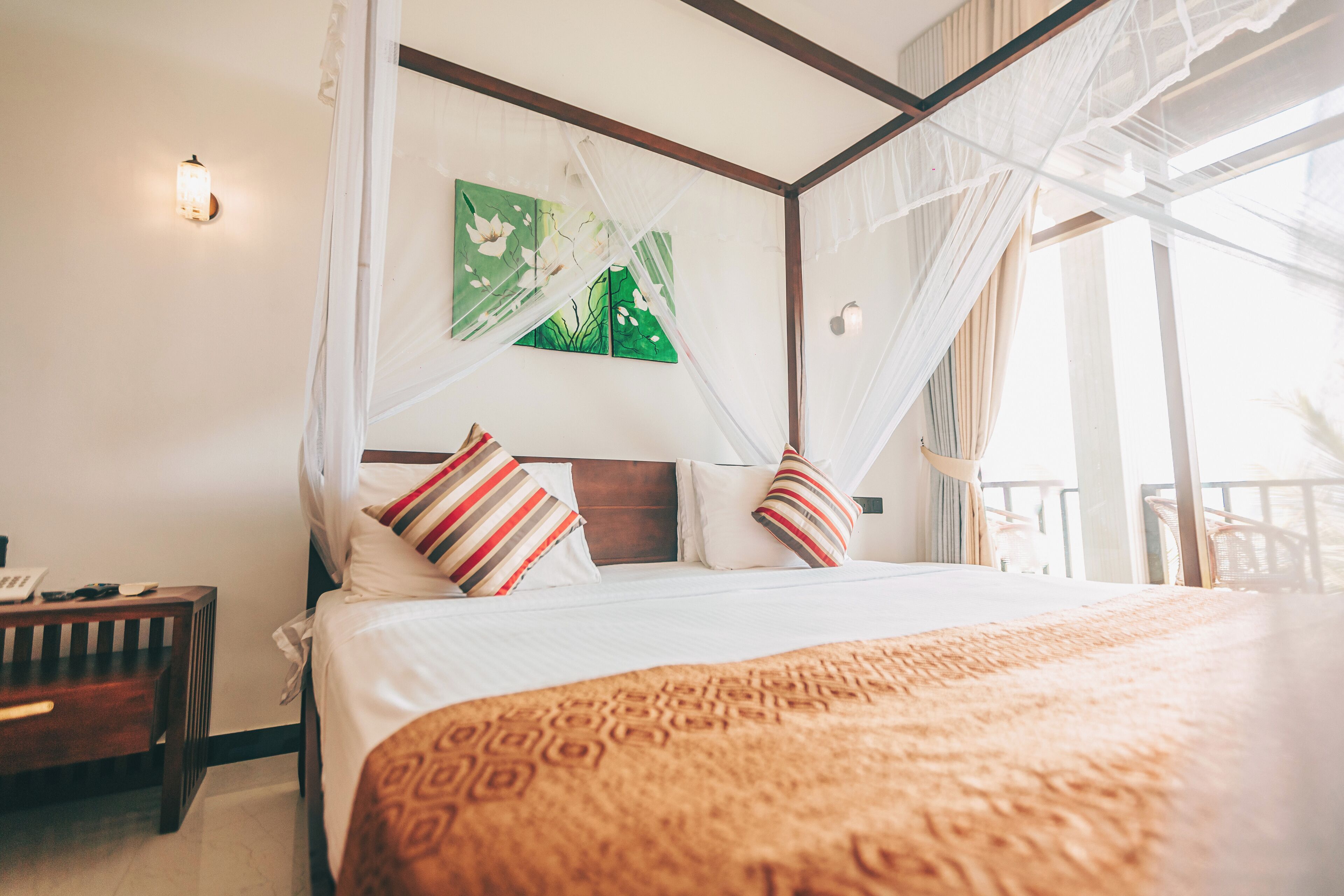 Habitación Deluxe doble, 1 cama de matrimonio, no fumadores, vistas al mar | Sistema de insonorización y wifi gratis