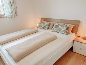 1 habitación y ropa de cama 