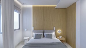 Junior Suite | Premium bedding, down duvets, in-room safe, laptop workspace - SANTA MARINA RESORT (Pineios)