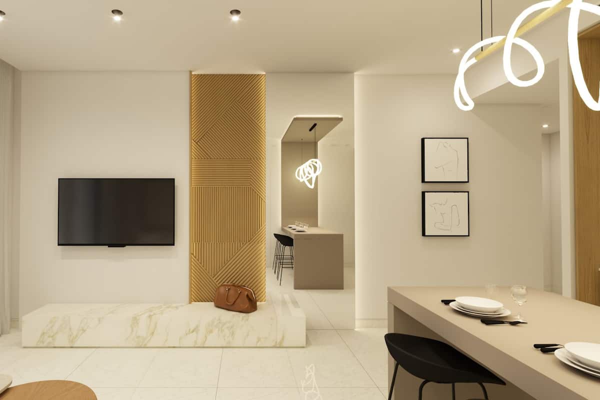 Villa familiar | Área de sala de estar | Smart TV