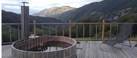 Bain à remous extérieur