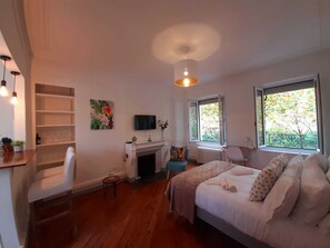 1 soveværelse, strygejern/strygebræt, Wi-Fi, sengetøj