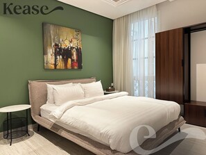 Appartement Design, 3 chambres | 3 chambres, rideaux occultants, fer et planche à repasser, Wi-Fi gratuit