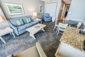 TV - Ocean-view condo w/ pools & beachfront access (North Myrtle Beach)