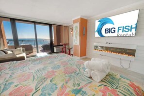 1 soverom, strykejern/-brett, wi-fi (inkludert) og sengetøy