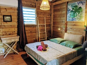 2 bedrooms, WiFi, bed sheets - Kabane Tropical du Helleux: beach and surf just 200m away (Sainte Anne Guadeloupe)