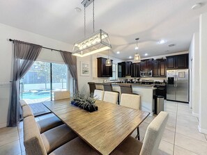 Dining - Enchanted Bliss Villa: Private Pool & Family Activities. (Davenport)