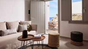 Suite – signature, sjøutsikt | Oppholdsområde