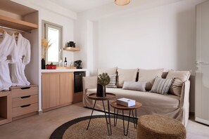 Suite Signature, vue mer | Coin séjour