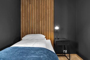 3 chambres, literie hypoallergénique, couette en duvet d'oie