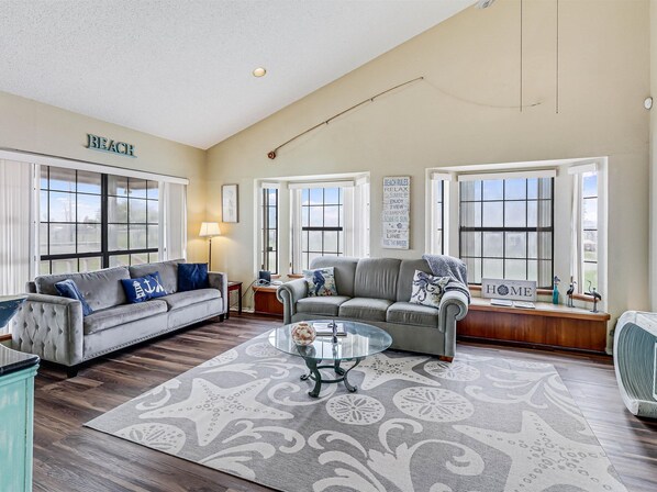 House, 3 Bedrooms | Living area | Smart TV - Tejas Angler Retreat Ap1132 3 Bedroom Home by RedAwning (Aransas Pass)