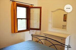 2 bedrooms, iron/ironing board, travel crib, free WiFi