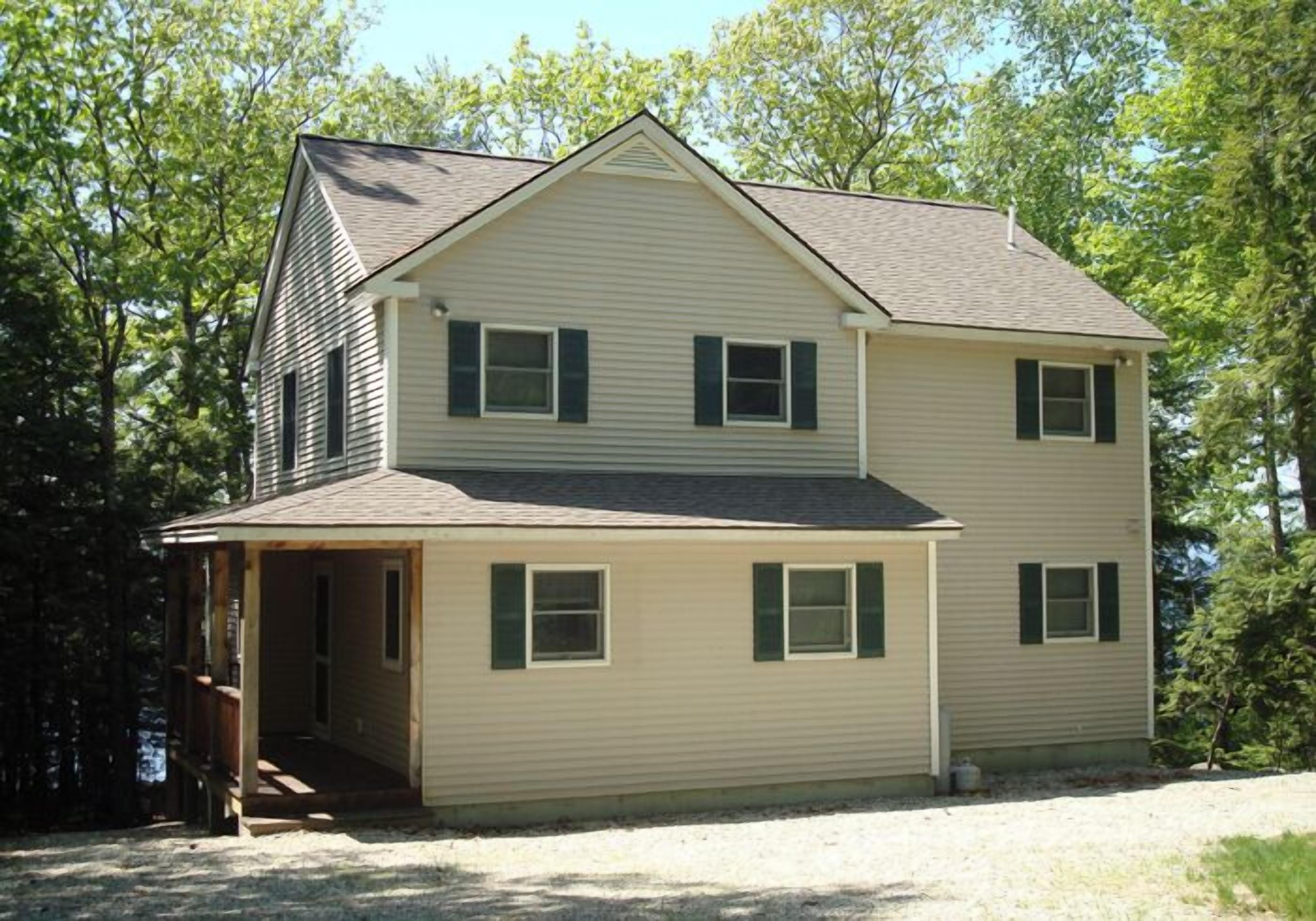 New for 2024! Spacious Frye Island Home with Lovely Beach & Sunset Views!