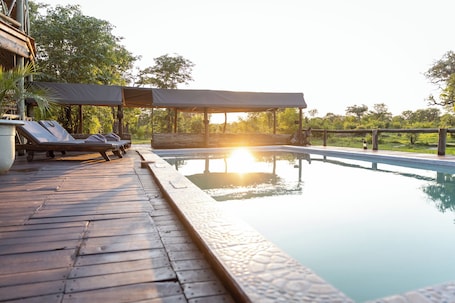 10 outdoor pools. Chobe Mopani Forest Lodge & Camp site