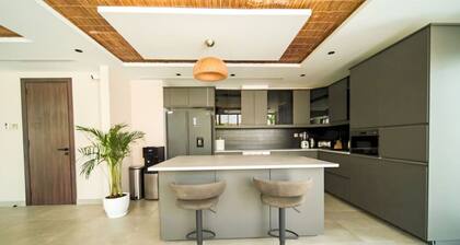 Twin room in Private villa