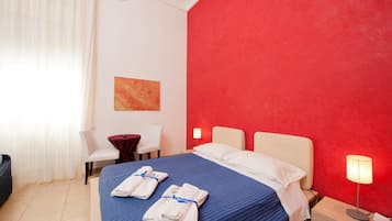 Soundproofing, free WiFi, bed sheets