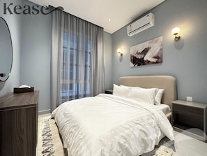 Design Apartment, 3 Bedrooms | 3 bedrooms, blackout curtains, iron/ironing board, free WiFi - Hittin B-3 Latest Development  AX58 (Riyadh)