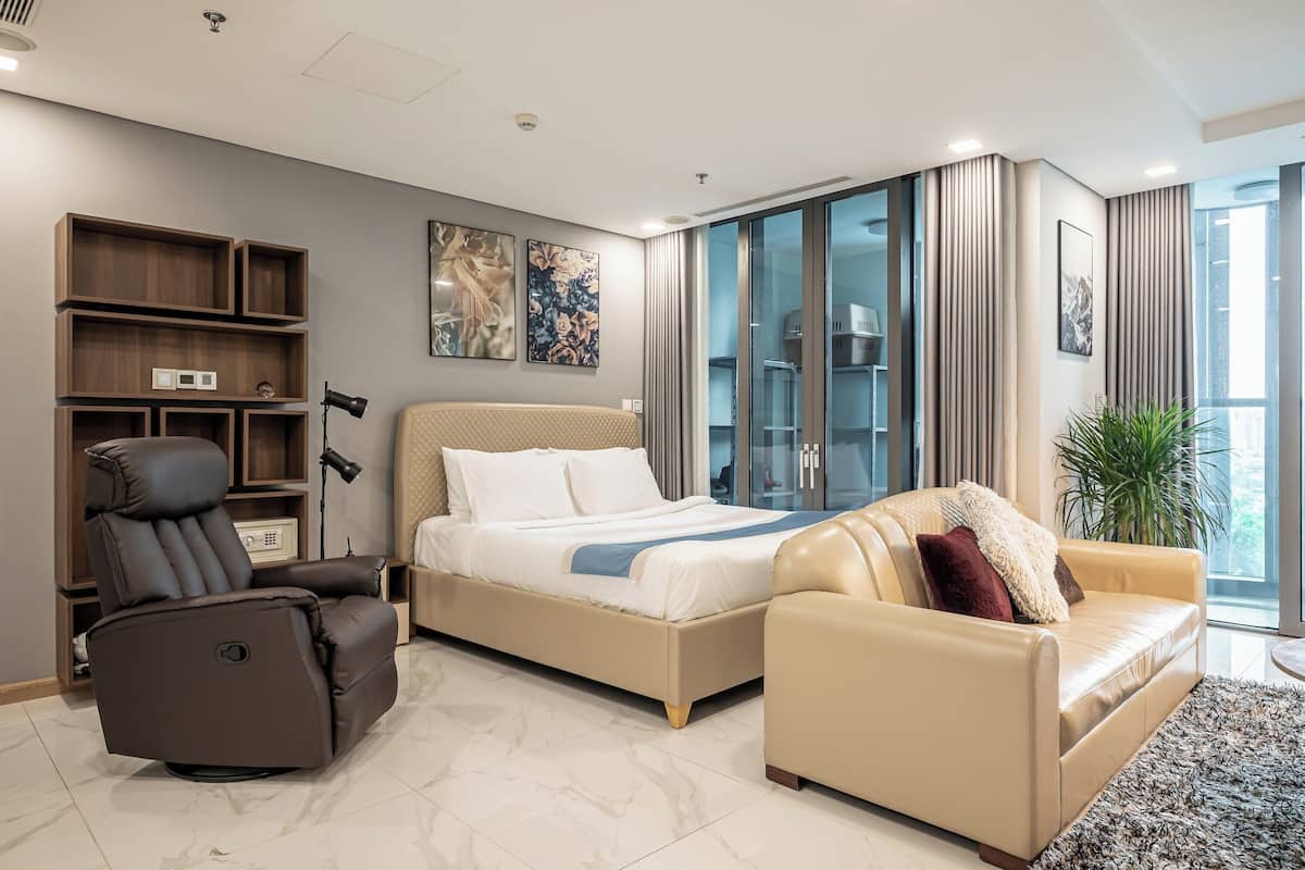 3 habitaciones y sábanas de algodón egipcio