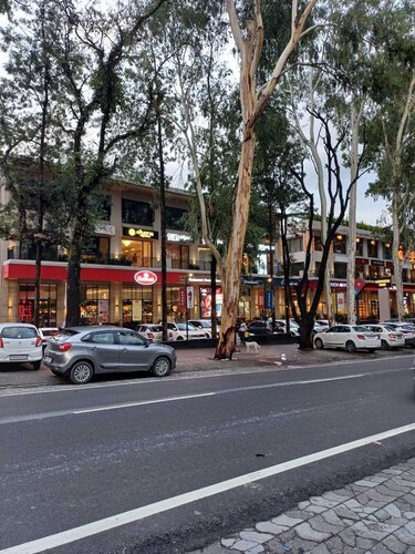 Entire flat available with 2 bedrooms, Kitchen, 2 washrooms, 2 balcony and hall.