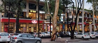 Entire flat available with 2 bedrooms, Kitchen, 2 washrooms, 2 balcony and hall.