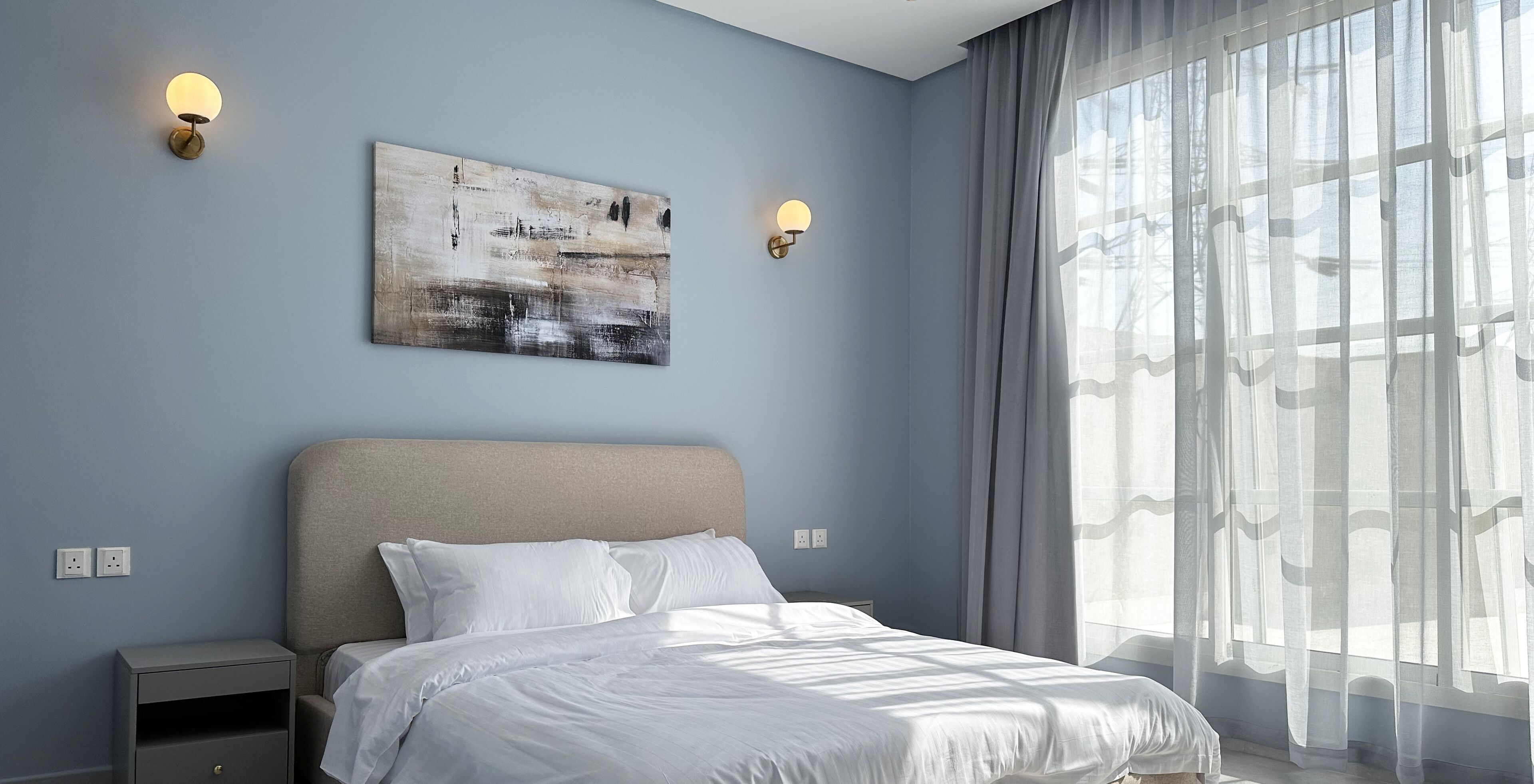 Căn hộ có thiết kế đặc sắc, 3 phòng ngủ | 3 phòng ngủ, màn/rèm cản sáng, bàn ủi/dụng cụ ủi quần áo 