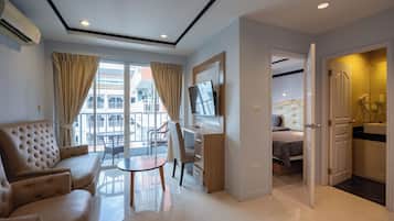 Apartemen Ekonomi | Brankas, Wi-Fi gratis, dan seprai linen