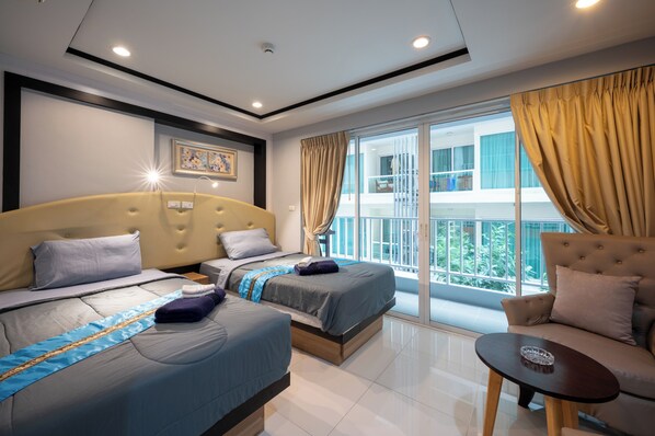 Free WiFi, bed sheets