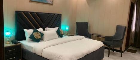 Phòng đôi Deluxe | Phòng cách âm, bàn ủi/dụng cụ ủi quần áo