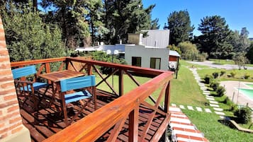 Premium Cabin, Multiple Beds | Terrace/patio