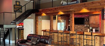 Golf Destination w/ Private Driving Range w/ Lights, and Bar.