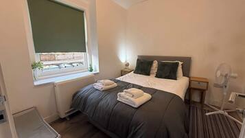 1 bedroom, iron/ironing board, travel cot, free WiFi