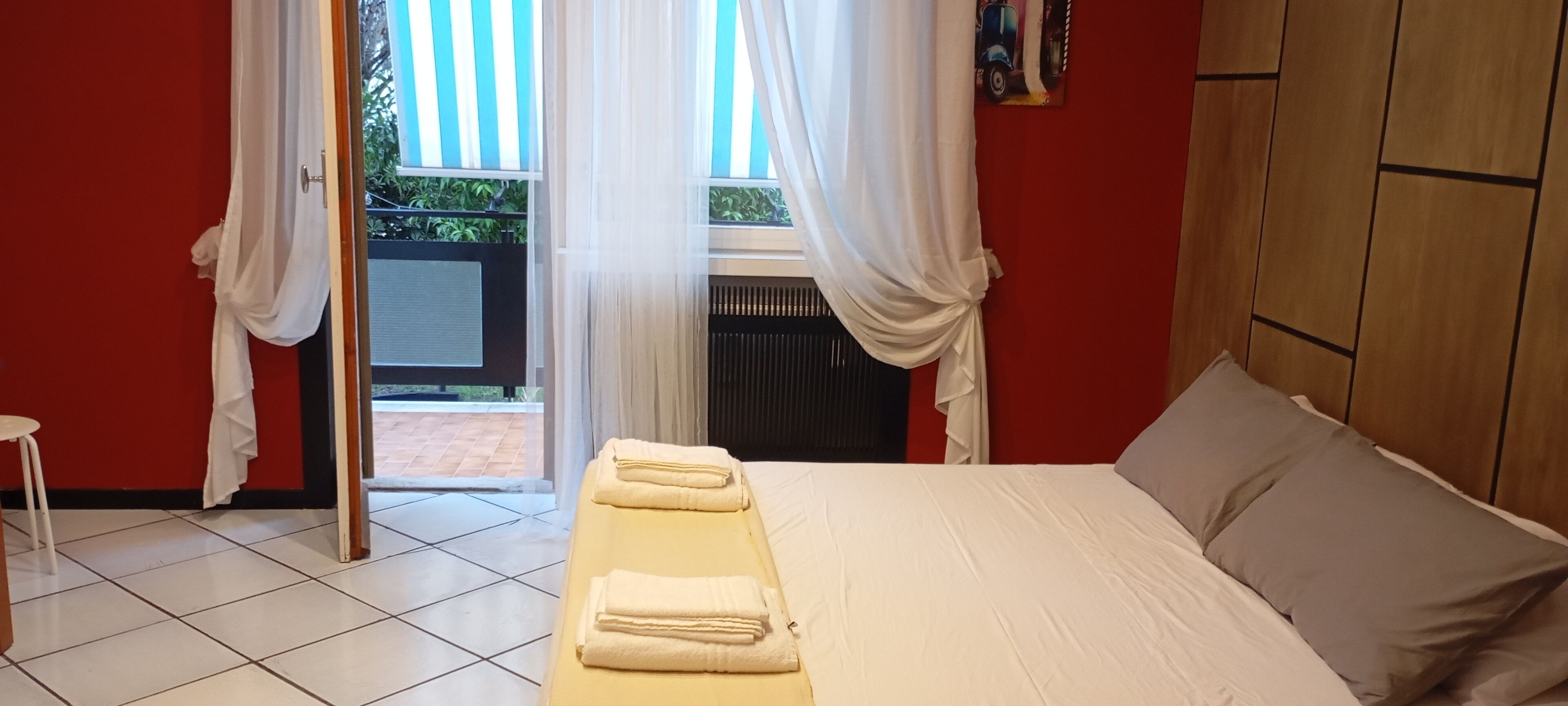 Doppel- oder Zweibettzimmer, Gartenblick | Daunenbettdecken, individuell dekoriert, individuell eingerichtet