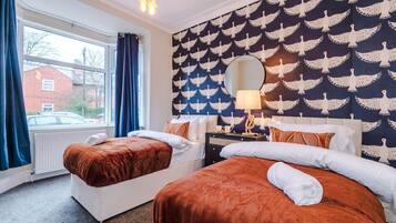 Rumah Comfort | 5 kamar tidur, setrika/meja setrika, Wi-Fi gratis, dan seprai linen