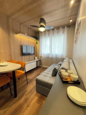 Living area - Apartamento Viva Sul (Vila Buarque São Paulo)