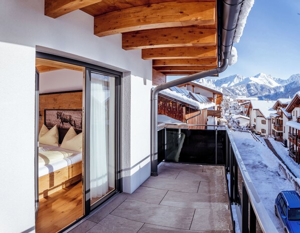 Comfort appartement, 2 slaapkamers, niet-roken, 2 badkamers | Balkon