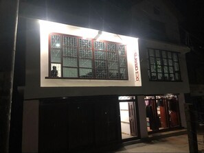 Fassade der Unterkunft