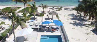 Amazing Views!!  Palapas and Large Private Beach!!!