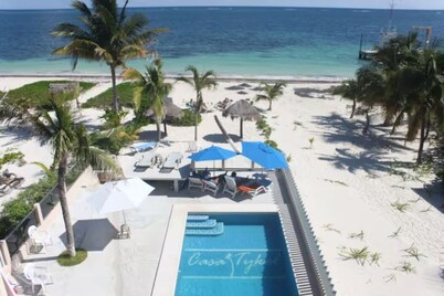 Amazing Views!!  Palapas and Large Private Beach!!!